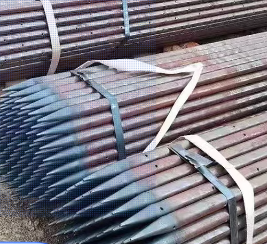 衡水超前小导管预埋钢管出尖打孔焊倒刺无缝焊管厂